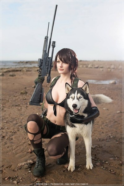Metal Gear Solid 5 - The Phantom Pain - Sniper “Quiet” (Tixij) Cosplay