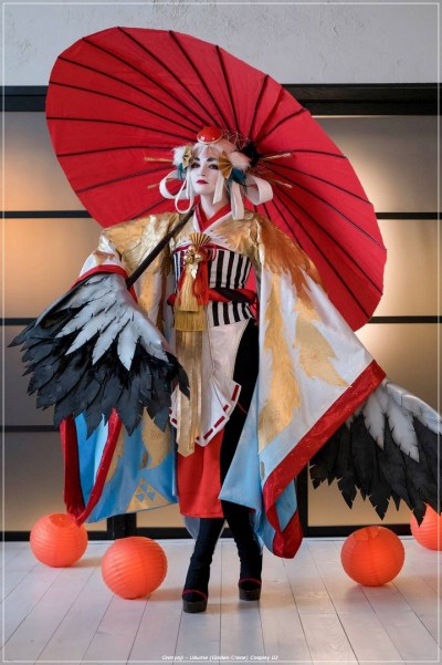 Onmyoji - Ubume (Golden Crane) Cosplay