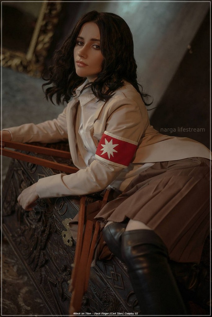 Attack on Titan - Pieck Finger (Cart Titan) Cosplay - cosplay study Attack on Titan - Pieck Finger (Cart Titan) Cosplay - cosplay study