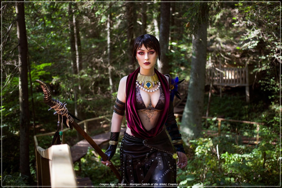 Dragon Age - Origins - Morrigan (Witch of the Wilds) Cosplay - light aesthetic