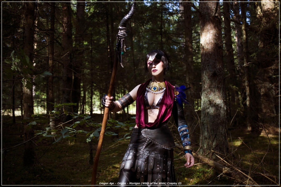 Dragon Age - Origins - Morrigan (Witch of the Wilds) Cosplay - inspired capture