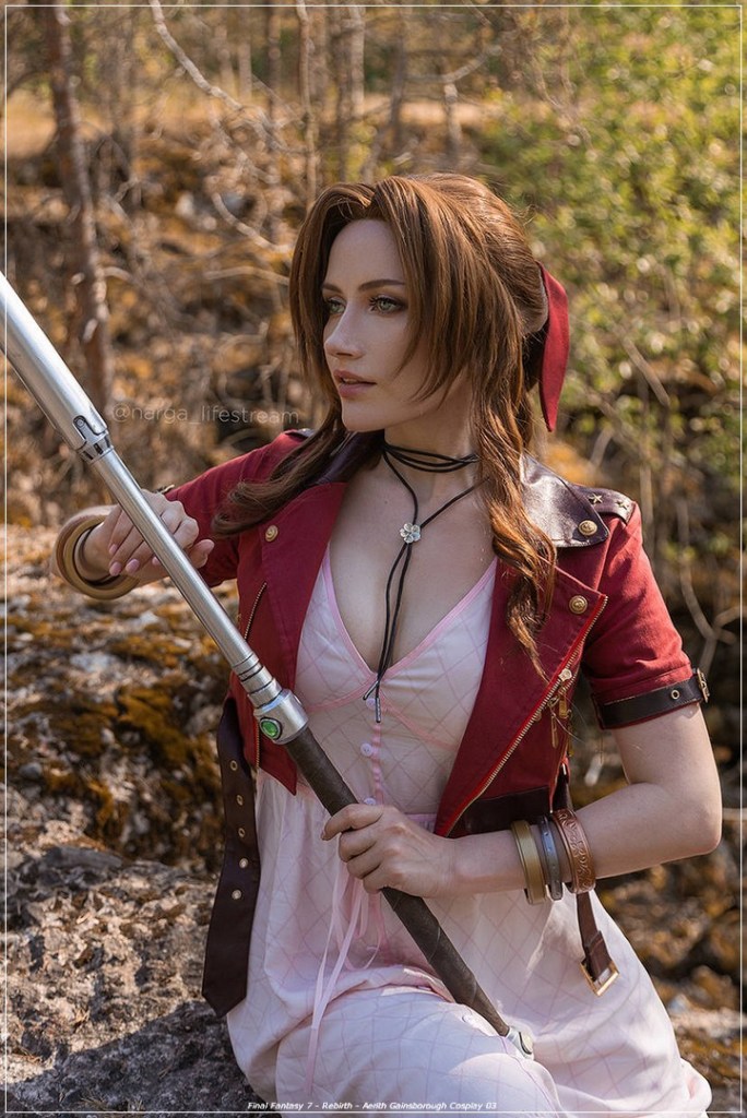 final fantasy 7 rebirth aerith gainsborough cosplay 03