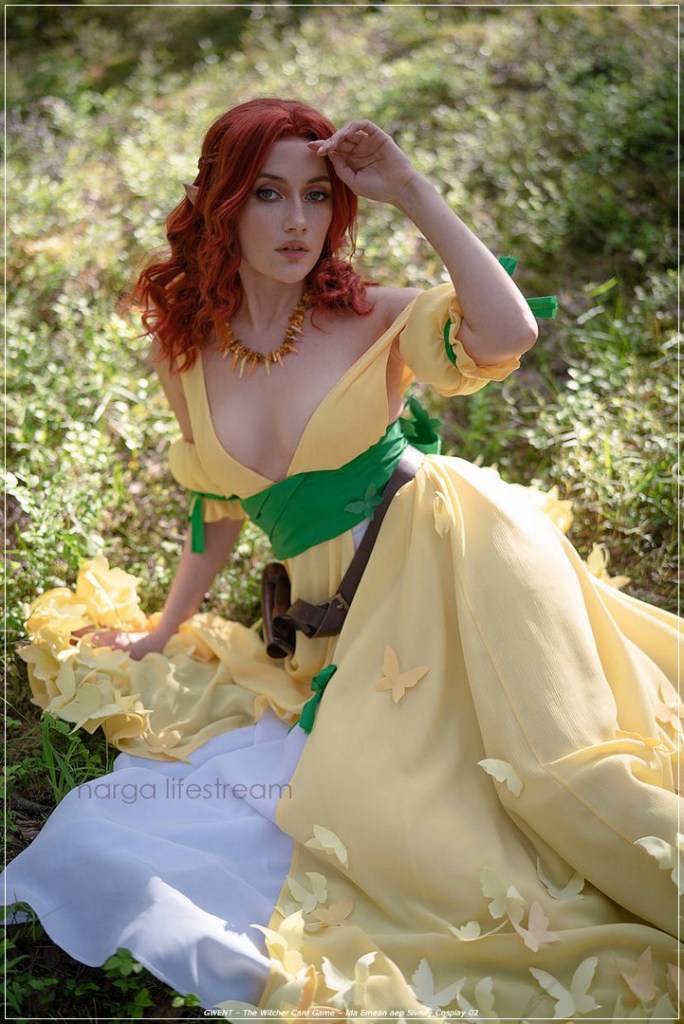 GWENT - The Witcher Card Game - Ida Emean aep Sivney Cosplay - inspired capture