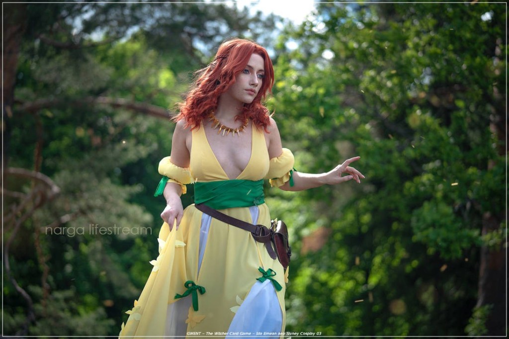 GWENT - The Witcher Card Game - Ida Emean aep Sivney Cosplay - authentic view
