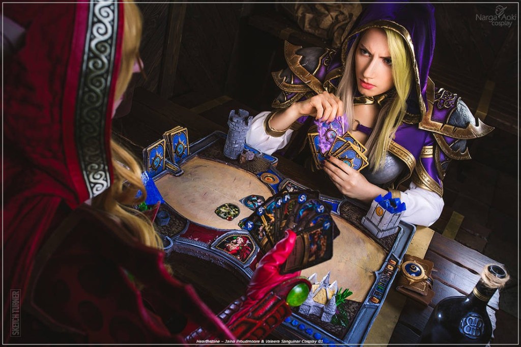 Hearthstone - Jaina Proudmoore &amp; Valeera Sanguinar Cosplay - costume show