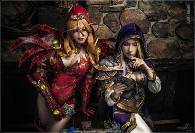 Hearthstone - Jaina Proudmoore & Valeera Sanguinar Cosplay
