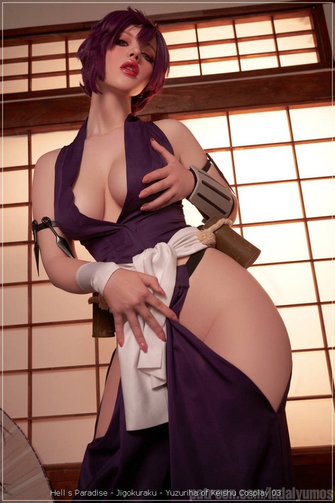 Hell s Paradise - Jigokuraku - Yuzuriha of Keishu Cosplay - refined study Hell s Paradise - Jigokuraku - Yuzuriha of Keishu Cosplay - refined study