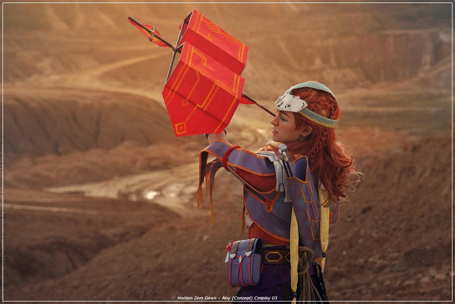 Horizon - Zero Dawn - Aloy (Concept) Cosplay - recreation