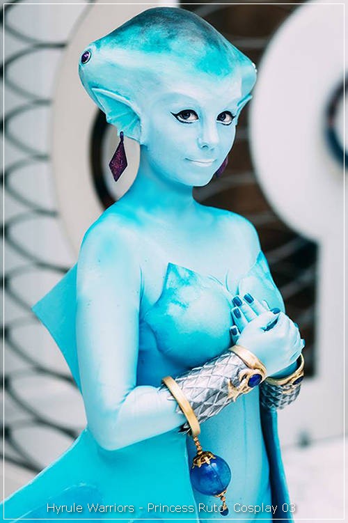 Hyrule Warriors - Princess Ruto Cosplay - character costume portrait