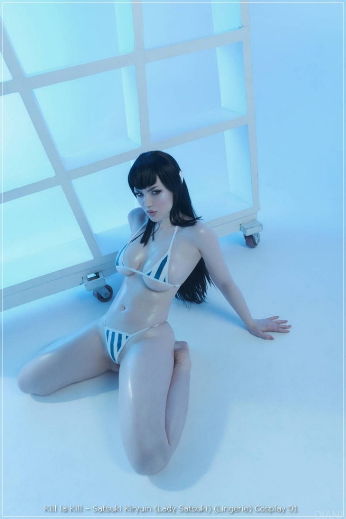 Kill la Kill - Satsuki Kiryuin (Lady Satsuki) (Lingerie) Cosplay - sensual aesthetic