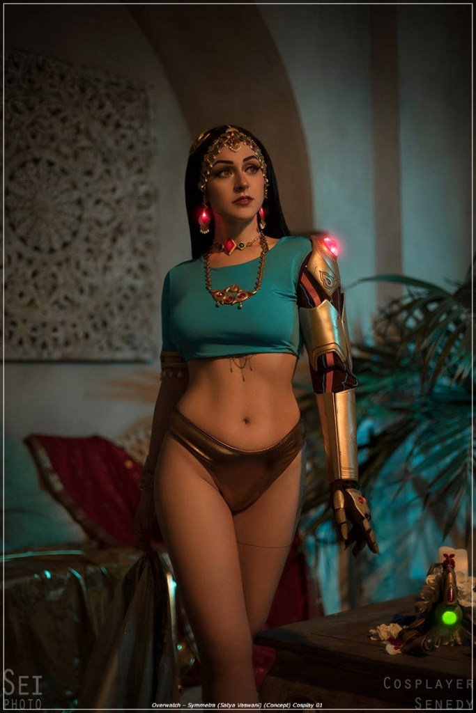 Overwatch - Symmetra (Satya Vaswani) (Concept) Cosplay - sophisticated portrait