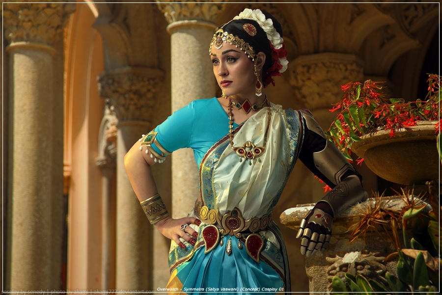 overwatch e28093 symmetra satya vaswani concept cosplay 01 2