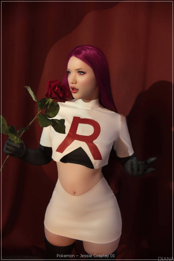 Pokemon - Jessie Cosplay - inspired character capture Pokemon - Jessie Cosplay - inspired character capture