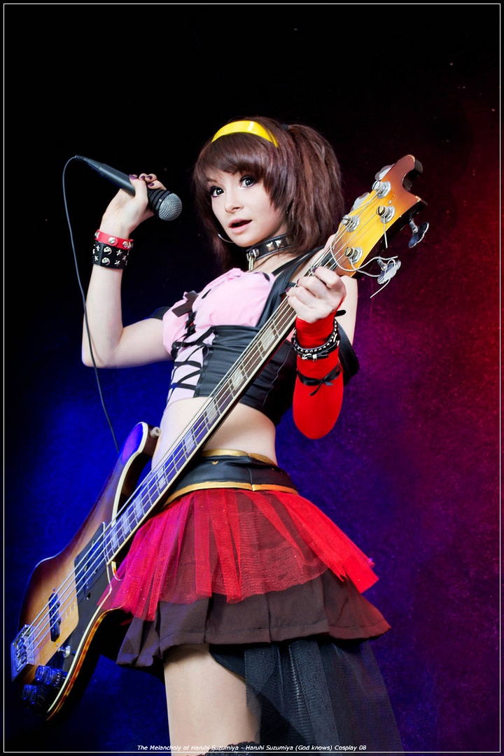The Melancholy of Haruhi Suzumiya - Haruhi Suzumiya (God Knows) Cosplay - delicate portrait