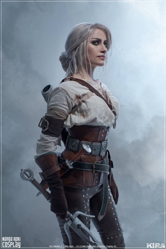 The Witcher 3 - Wild Hunt - Ciri (Cirilla Fiona Elen Riannon) Cosplay - costume show