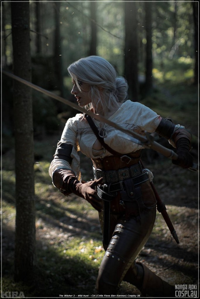 The Witcher 3 - Wild Hunt - Ciri (Cirilla Fiona Elen Riannon) Cosplay - anime costume