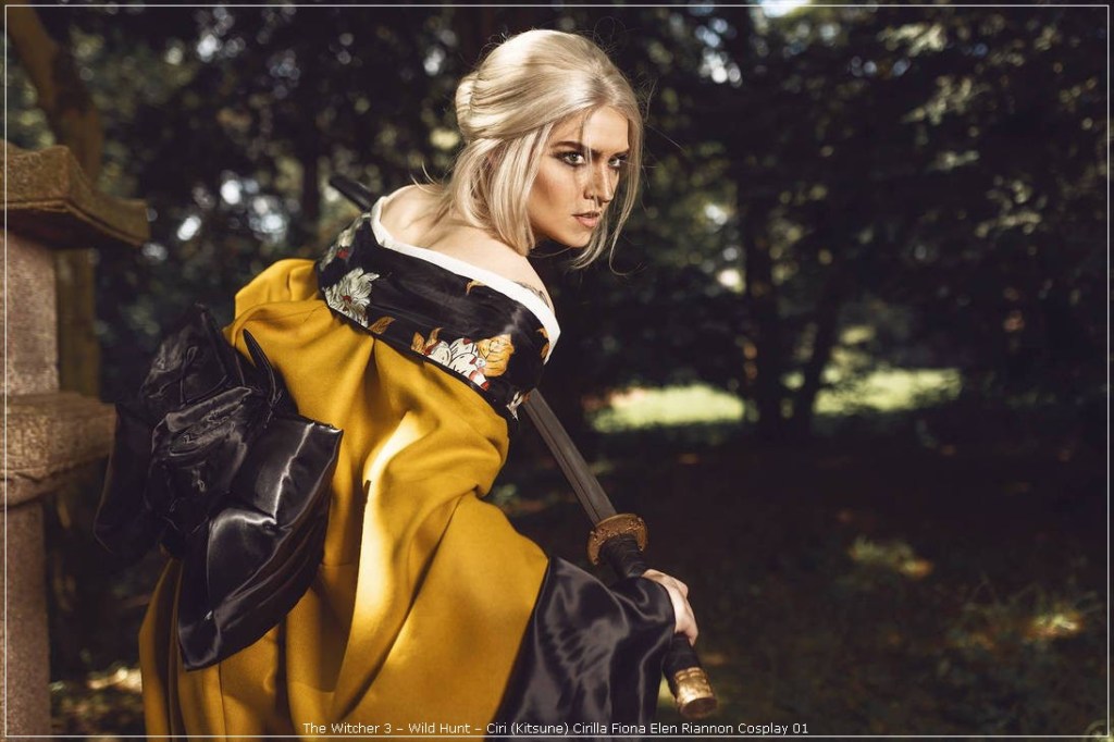 The Witcher 3 - Wild Hunt - Ciri (Kitsune) Cirilla Fiona Elen Riannon Cosplay - portrait photo The Witcher 3 - Wild Hunt - Ciri (Kitsune) Cirilla Fiona Elen Riannon Cosplay - portrait photo