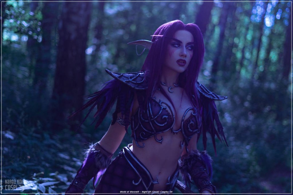 World of Warcraft - Night Elf (Druid) Cosplay - artistic framing World of Warcraft - Night Elf (Druid) Cosplay - artistic framing