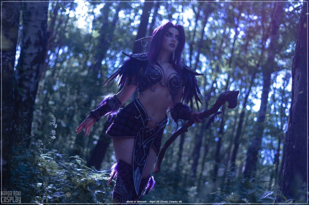 World of Warcraft - Night Elf (Druid) Cosplay - gentle showcase World of Warcraft - Night Elf (Druid) Cosplay - gentle showcase
