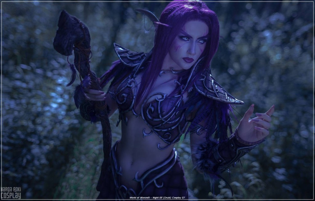 World of Warcraft - Night Elf (Druid) Cosplay - inspired capture World of Warcraft - Night Elf (Druid) Cosplay - inspired capture