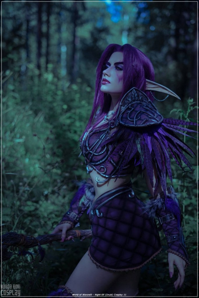 World of Warcraft - Night Elf (Druid) Cosplay - inspired capture World of Warcraft - Night Elf (Druid) Cosplay - inspired capture