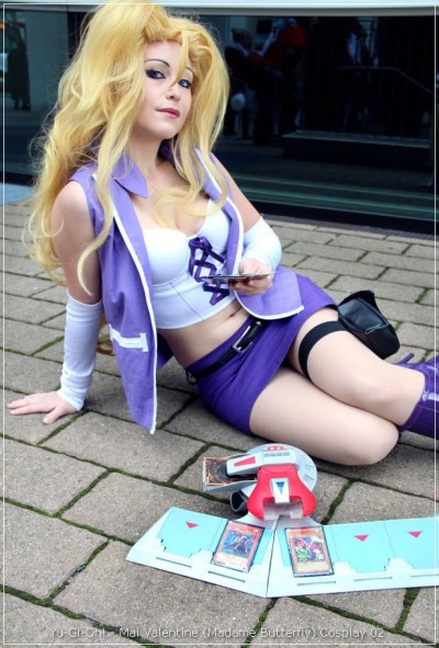 Yu-Gi-Oh! - Mai Valentine (Madame Butterfly) Cosplay