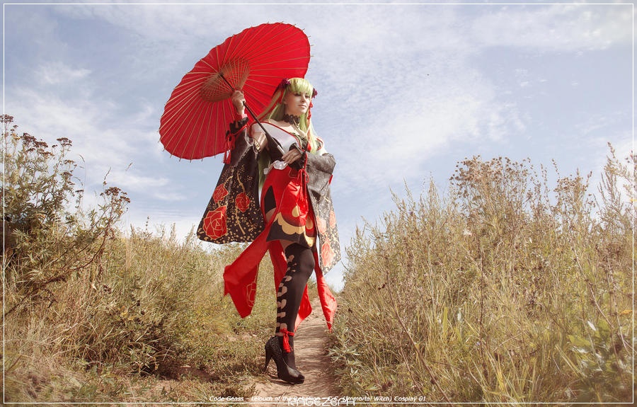 Code Geass - Lelouch of the Rebellion - C.C. (Immortal Witch) Cosplay - inspired capture