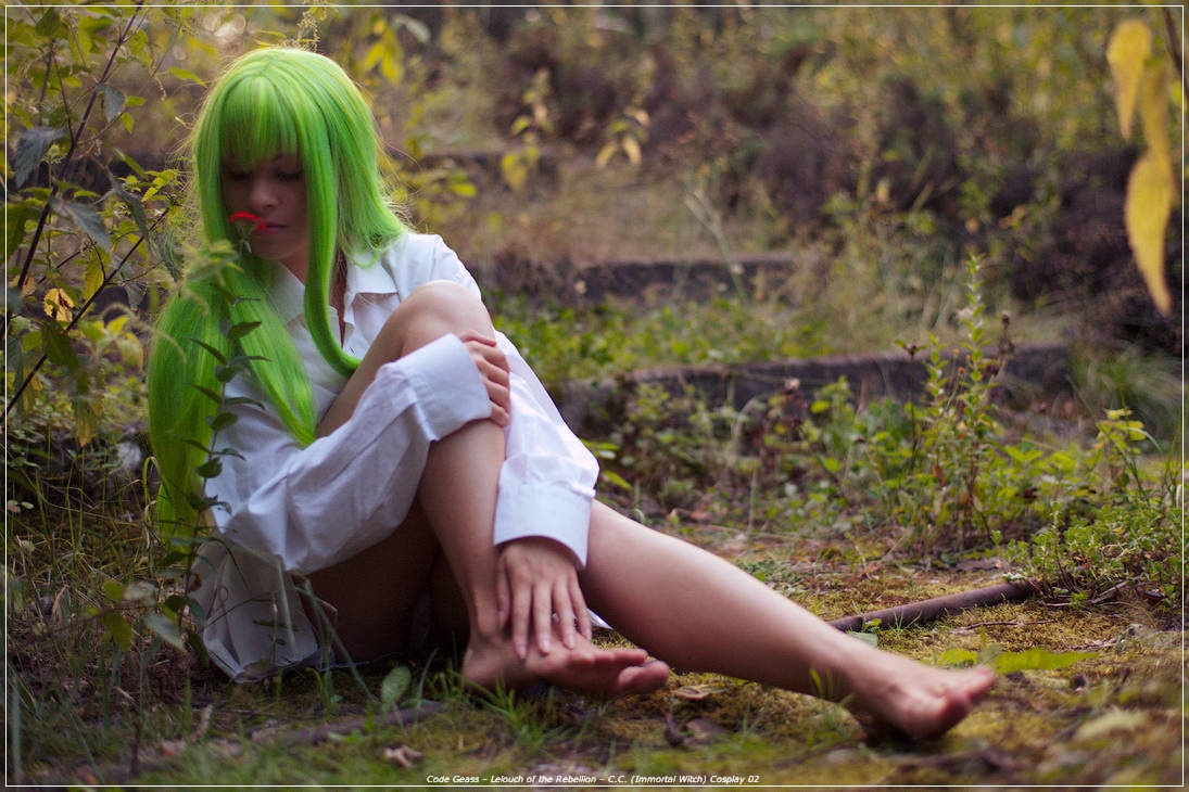 Code Geass - Lelouch of the Rebellion - C.C. (Immortal Witch) Cosplay - costume show