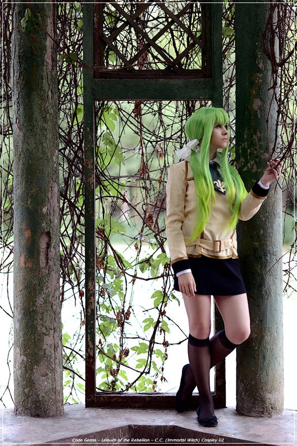 Code Geass - Lelouch of the Rebellion - C.C. (Immortal Witch) Cosplay - full length port.