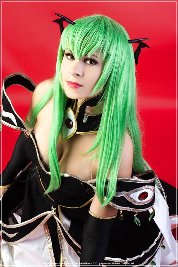 Code Geass - Lelouch of the Rebellion - C.C. (Immortal Witch) Cosplay - delicate portrait