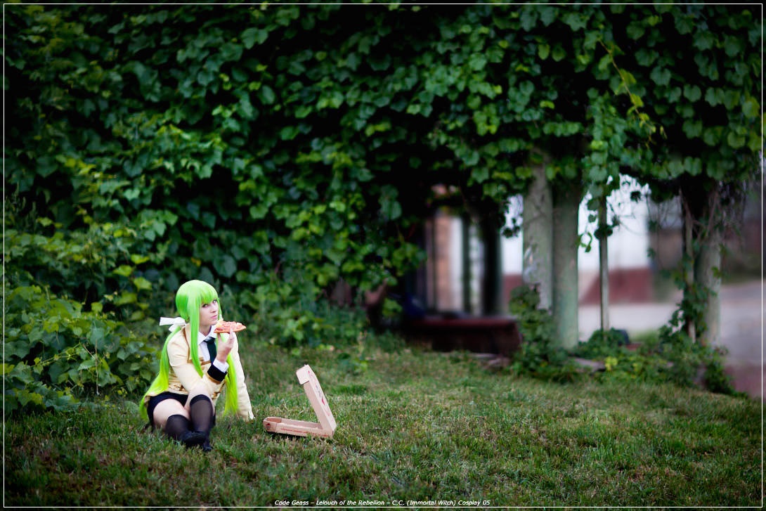 Code Geass - Lelouch of the Rebellion - C.C. (Immortal Witch) Cosplay - body photo