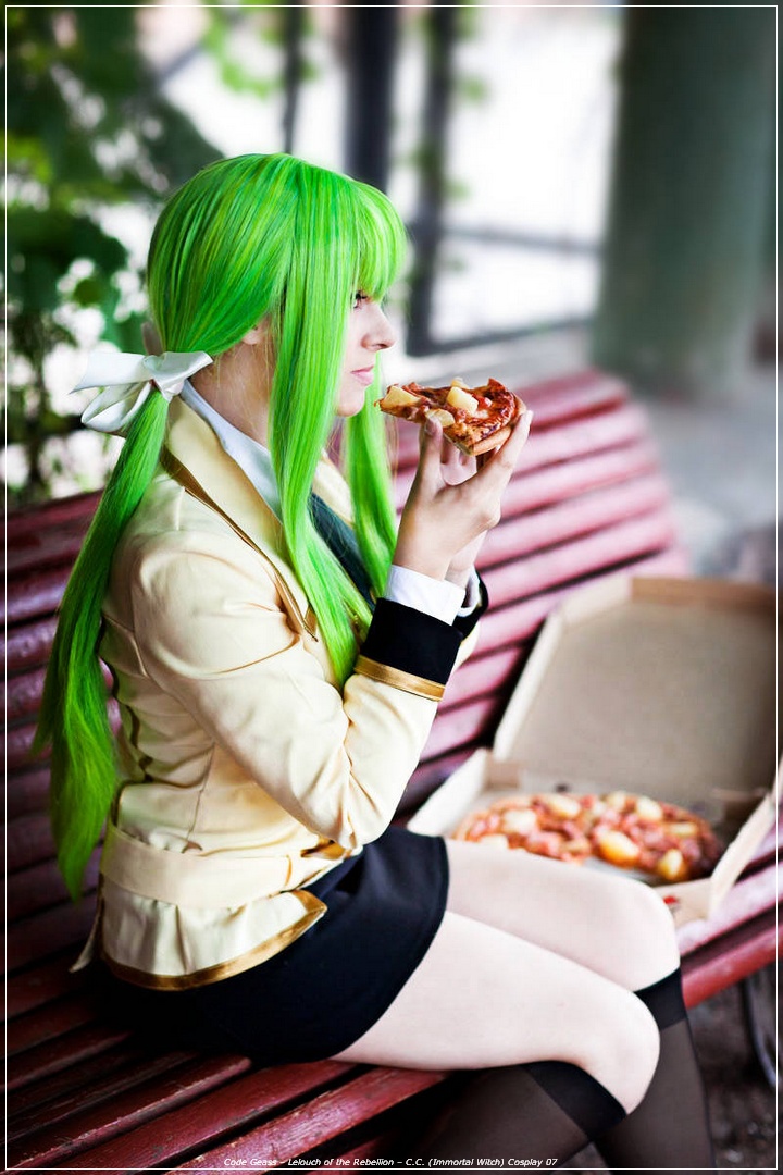 Code Geass - Lelouch of the Rebellion - C.C. (Immortal Witch) Cosplay - cosplay study