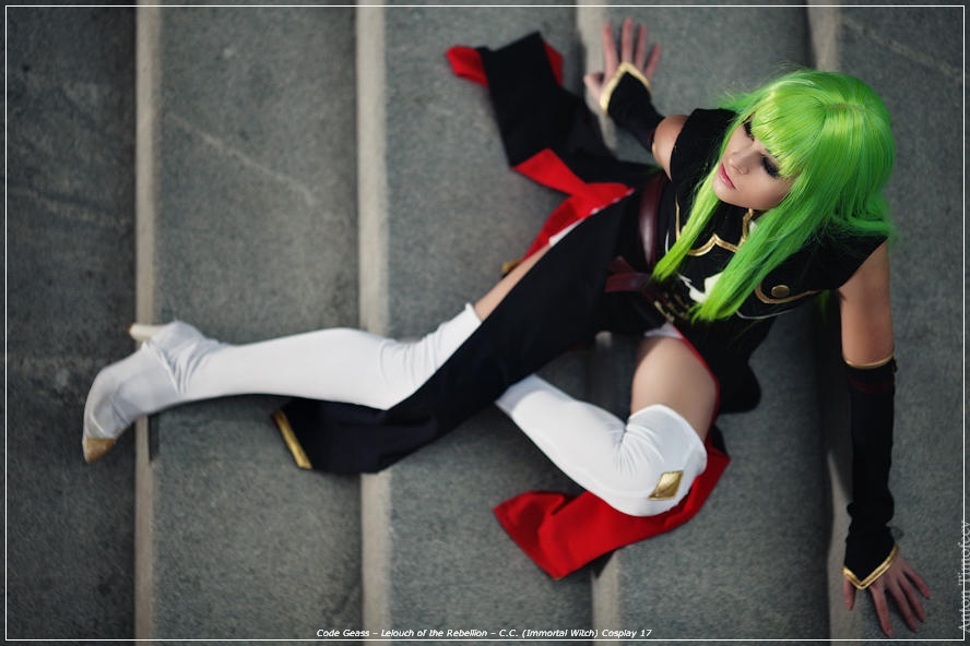 Code Geass - Lelouch of the Rebellion - C.C. (Immortal Witch) Cosplay - inspired capture