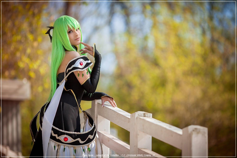 Code Geass - Lelouch of the Rebellion - C.C. (Immortal Witch) Cosplay - artistic framing