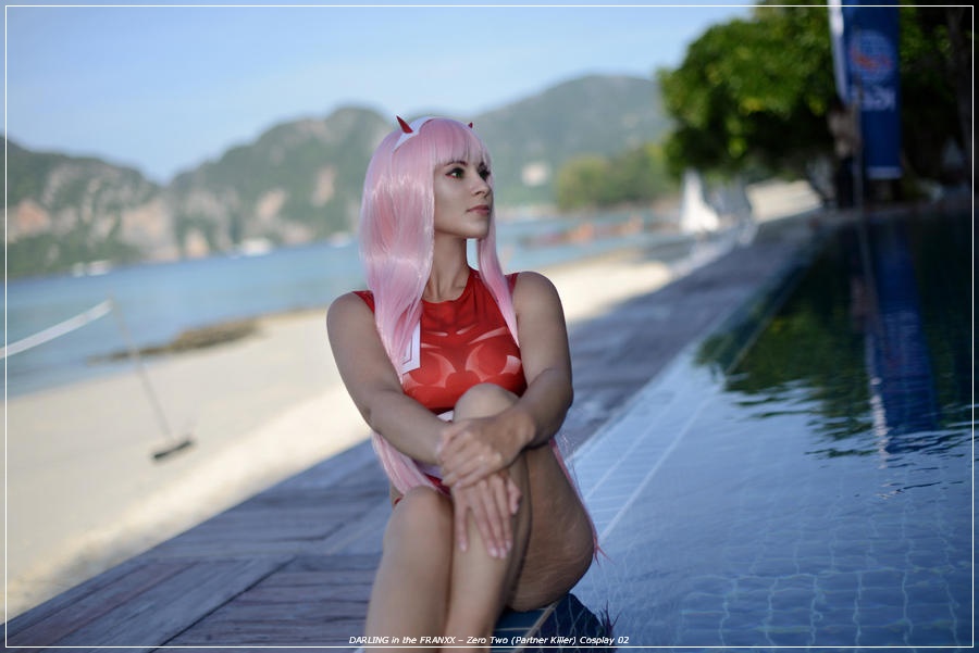DARLING in the FRANXX - Zero Two (Partner Killer) Cosplay - premium study