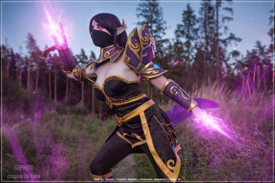 Dota 2 - Lanaya (Templar Assassin) (Redmoon Assassins) Cosplay