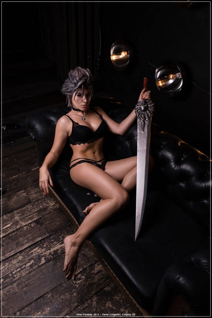 Final Fantasy 10-2 - Paine (Lingerie) Cosplay - sensual aesthetic Final Fantasy 10-2 - Paine (Lingerie) Cosplay - sensual aesthetic