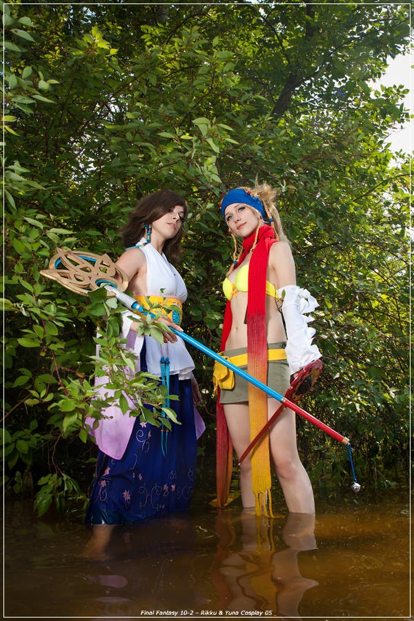 Final Fantasy 10-2 - Rikku &amp; Yuna Cosplay - gentle showcase