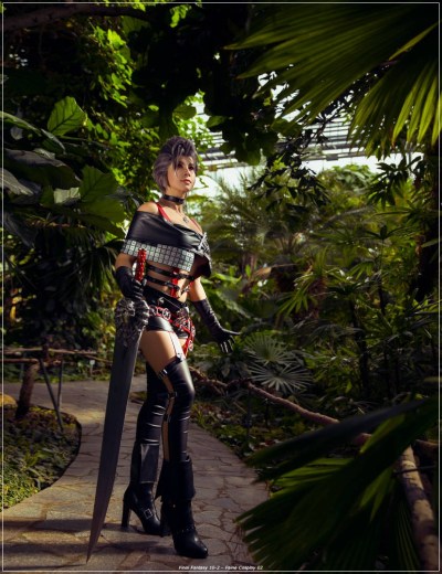 Final Fantasy 10-2 - Paine Cosplay
