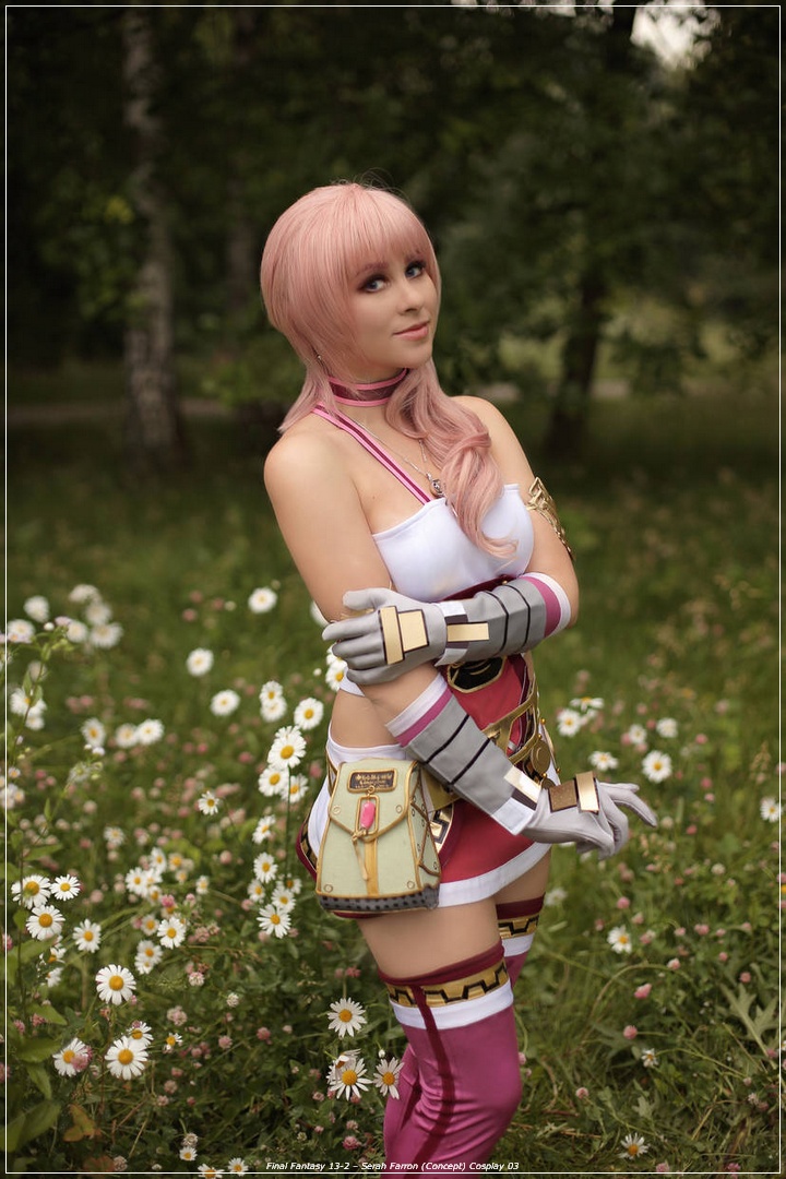 Final Fantasy 13-2 - Serah Farron (Concept) Cosplay - light aesthetic