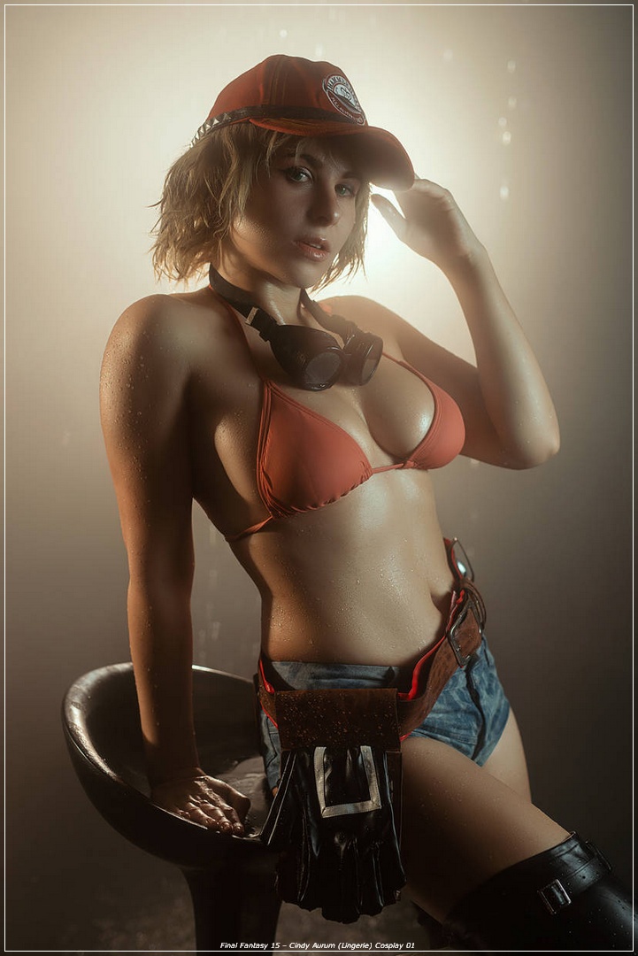 Final Fantasy 15 - Cindy Aurum (Lingerie) Cosplay - refined study