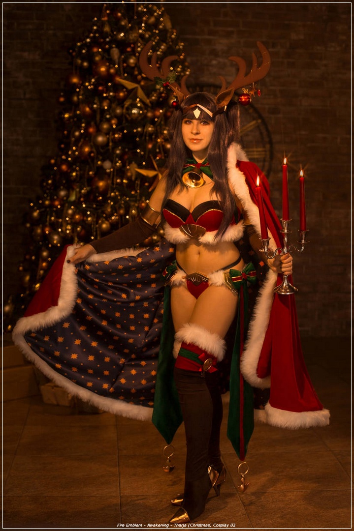 Fire Emblem Awakening Tharja Christmas Cosplay 02