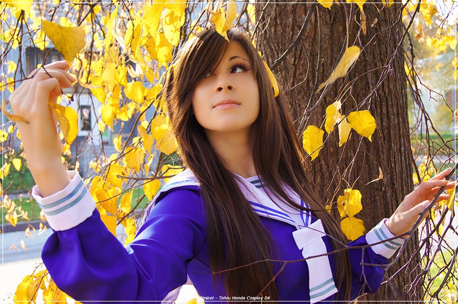Fruits Basket - Tohru Honda Cosplay - full body character photo