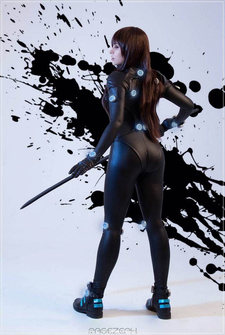 Gantz 0 - Reika Shimohira Cosplay - soft focus costume shot Gantz 0 - Reika Shimohira Cosplay - soft focus costume shot