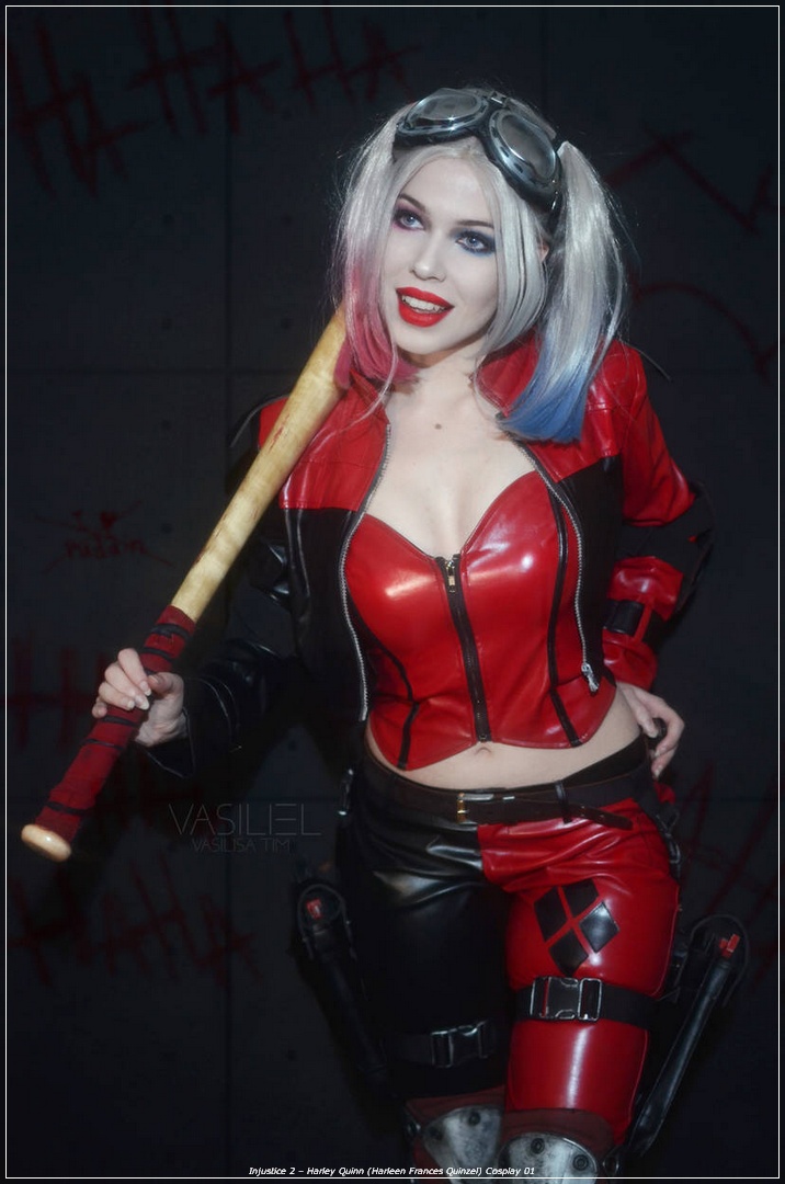 Injustice 2 – Harley Quinn Harleen Frances Quinzel Cosplay 01