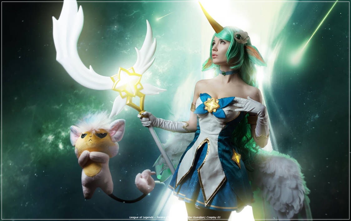 League of Legends – Soraka The Starchild Star Guardian Cosplay 01