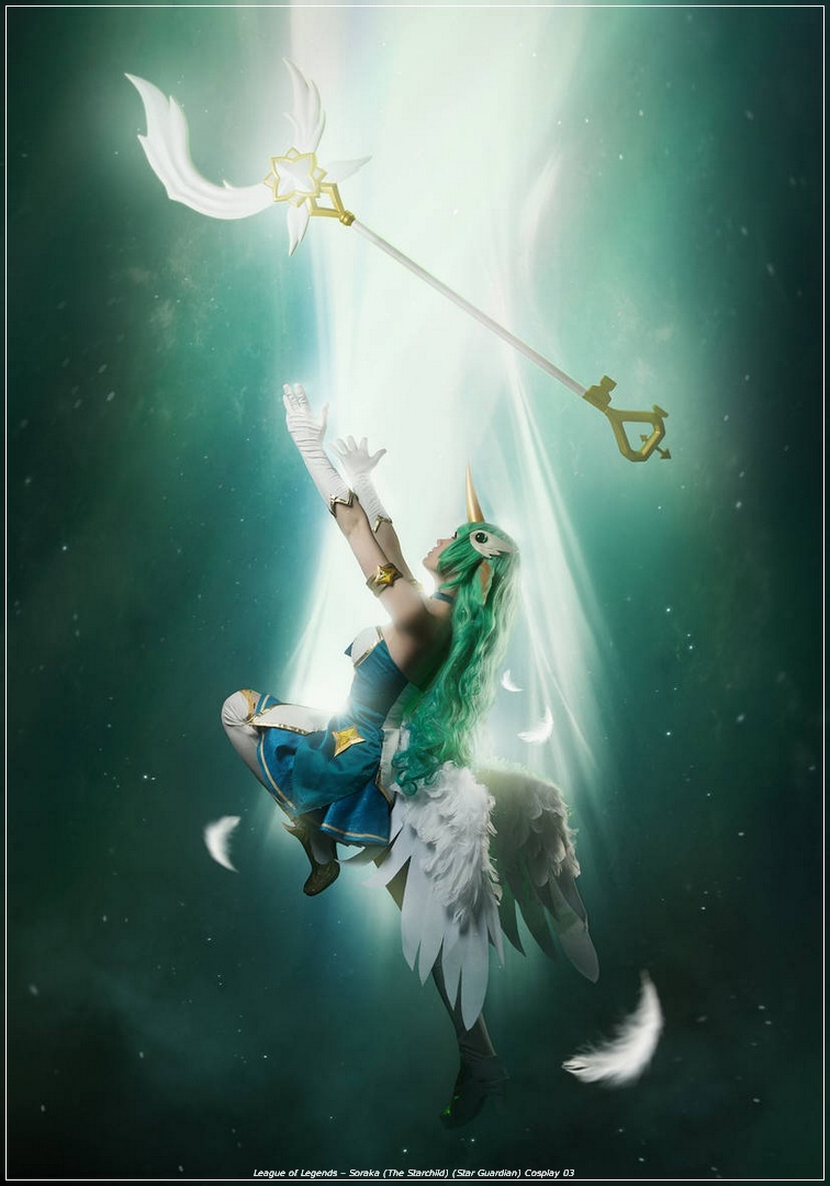League of Legends – Soraka The Starchild Star Guardian Cosplay 03