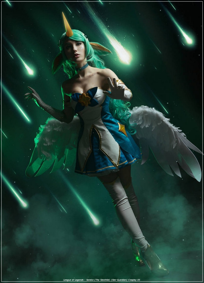 League of Legends – Soraka The Starchild Star Guardian Cosplay 05