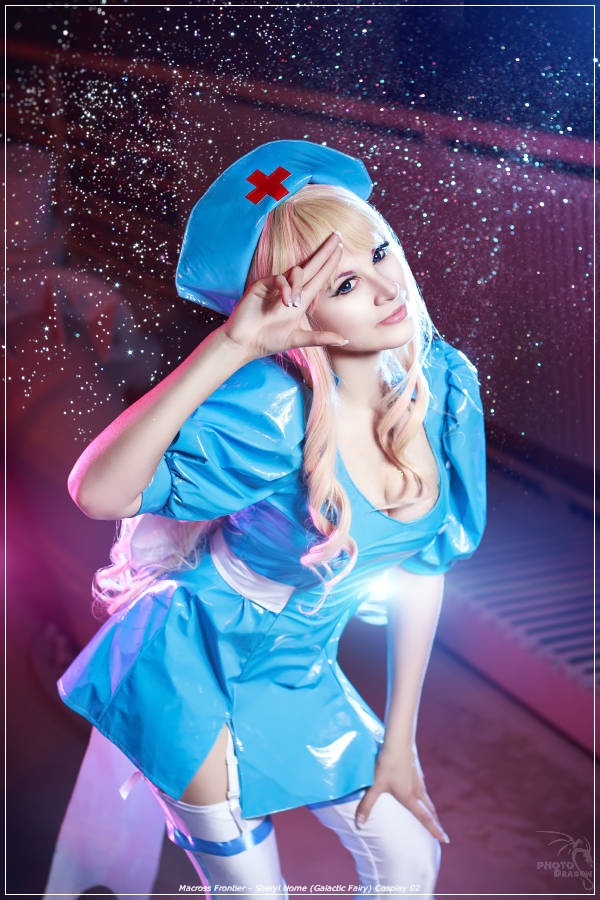 Macross Frontier - Sheryl Nome (Galactic Fairy) Cosplay - refined study Macross Frontier - Sheryl Nome (Galactic Fairy) Cosplay - refined study