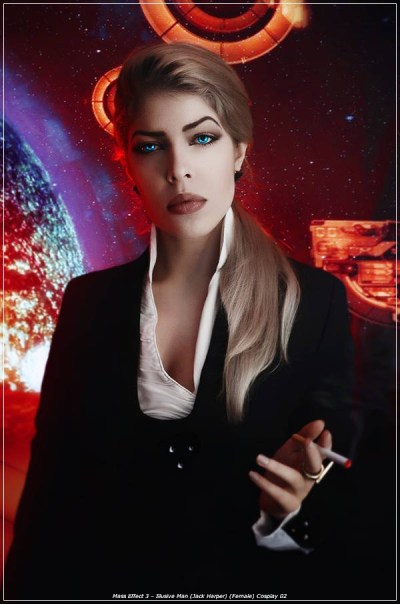 Mass Effect 3 - Illusive Man (Jack Harper) (Female) Cosplay